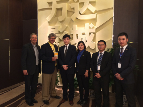 万达院线会见Preferred Popcorn公司的CEO－MR.NORM等一行人