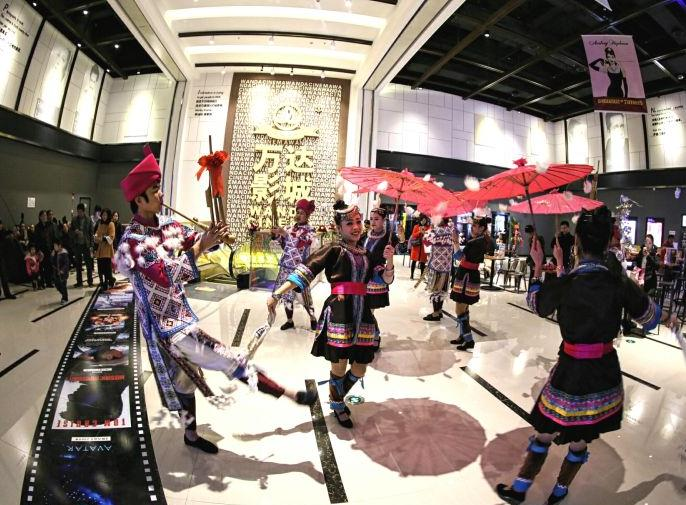 柳州影城开业现场图