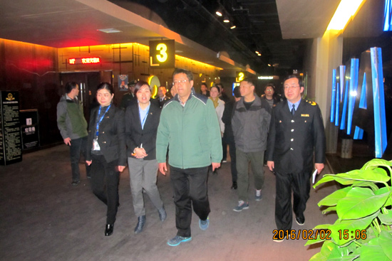 区委书记（宁波）等区领导检查组照片