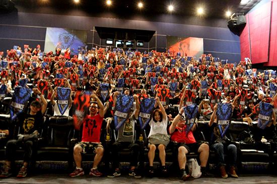 分成联盟、部落坐席的万达影城