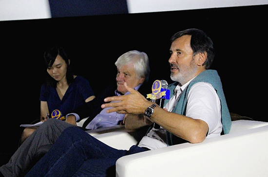 9月26日，雅克·贝汉做客万达电影大师班