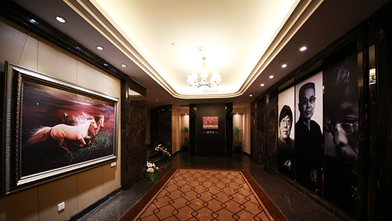 万达影城化身艺术馆