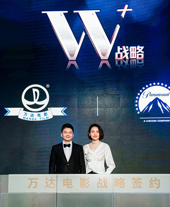 万达、派拉蒙影业