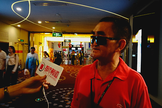 王叔叔接受都市频道采访